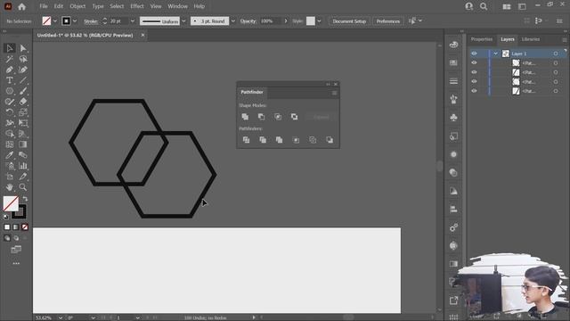 Adobe Illustrator Training Class # 12 | Pathfinder | Draw Design | Urdu/Hindi смотреть онлайн