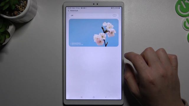 How to Create Custom Watermark in Samsung Galaxy Tab A7 Lite - Customize Photo Signature смотреть онлайн