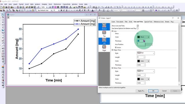 How to Plot Two Sets of Data On One Graph in Origin - ( Tutorial ) смотреть онлайн