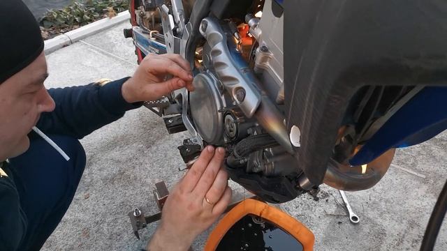 замена малса DRZ 400