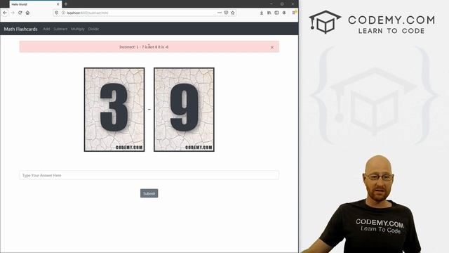 Build A Math Flashcard App With Django and Python смотреть онлайн