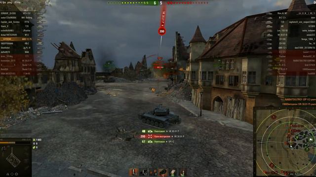 WorldOfTanks 2017 Интересный получился бой на AMX1375. подбил 5 танков. смотреть онлайн