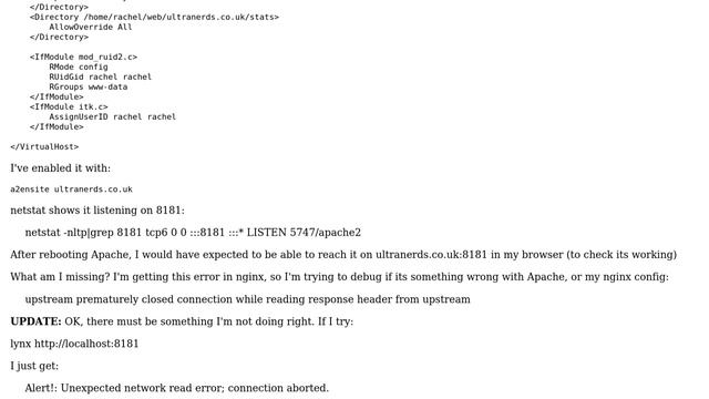 DevOps & SysAdmins: How to test Apache 2.4 using different port? смотреть онлайн