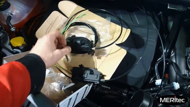 Установка замка КПП Defen.time Combo на Ford Kuga