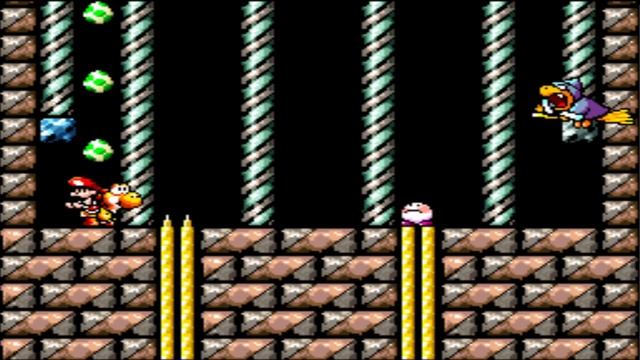 Game n°294 - Yoshi's Island : Kamek's Revenge ( Hackrom ) ( SNES ) All bosses смотреть онлайн
