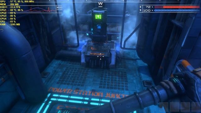 System Shock demo on HD 6670 1GB GDDR5 смотреть онлайн