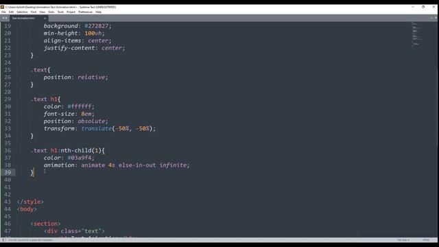 Water wave text animation effect using CSS clip-path. This It's Easy to Make Animations смотреть онлайн