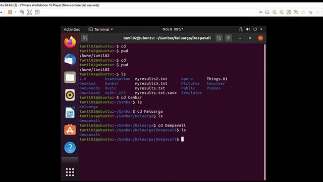 Operating System(DAT10303) : ls, cd, mkdir command смотреть онлайн