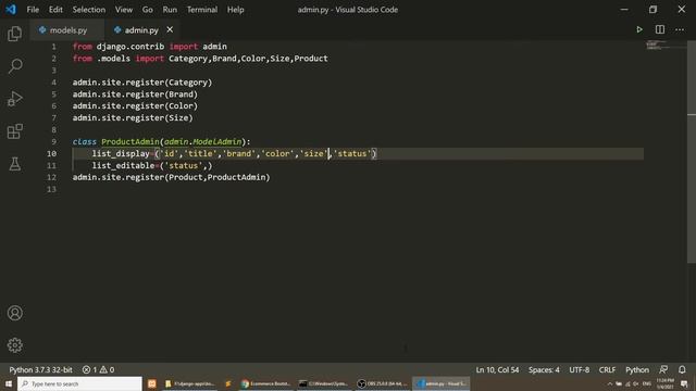 How to create eCommerce product variation models in Django | Django eCommerce Website | Django 3 смотреть онлайн