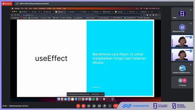 Workshop Fundamental ReactJS: Buat Website Pertamamu Dengan ReactJS (Day 1) смотреть онлайн