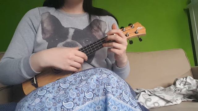 Moana: How far I'll go - Ukulele cover (easy version for beginners) смотреть онлайн