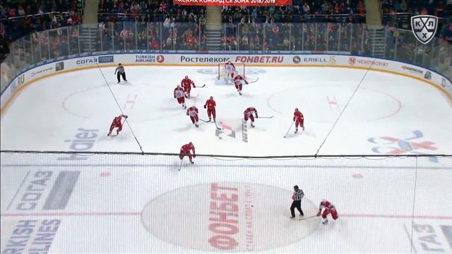 Сёмин открывает счёт в матче смотреть онлайн