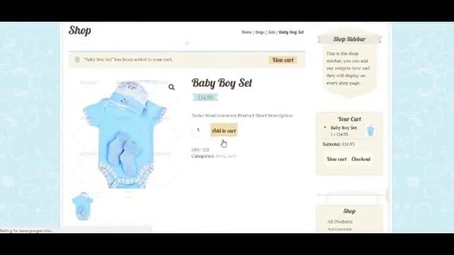 Boutique Kids Creative WordPress Theme смотреть онлайн