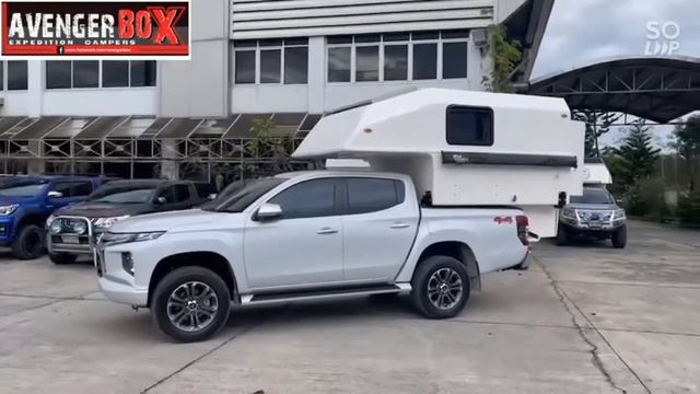 AvengerBox Truck Bed Camper.(Comfort Model) on a Mitsubishi L200.MK.8.(MR.Triton Dbl-Cab. #2 смотреть онлайн