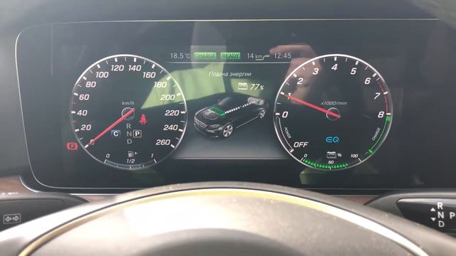 Мерседес Е350е- экспериментальный гибридный автомобиль с двумя двигателями. Hybrid by Mercedes E350 смотреть онлайн