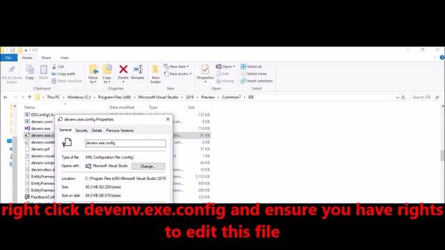 Visual Studio 2019 - Fix Error - Could not load file or assembly 'Microsoft.XmlEditor, смотреть онлайн