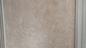 Наносим акриловый лак на декоративную штукатурку гротто!