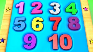 Детская считалочка от 1 до 10. Для малышей