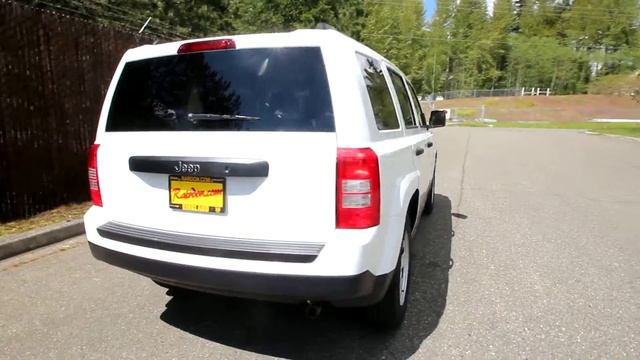2014 Jeep Patriot Sport | White | ED821945 | Seattle | Bellevue смотреть онлайн