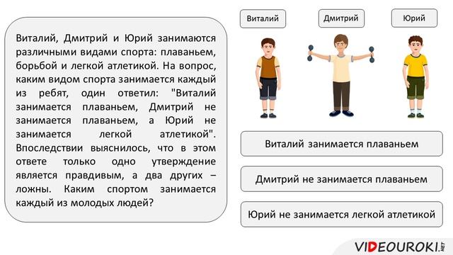 5 класс. 27. Преобразование информации путем рассуждений смотреть онлайн