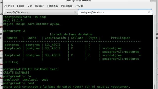 Iniciando PostgreSQL en ArchLinux смотреть онлайн