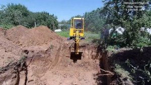 Котлован под бассейн в 40 м.куб. мини экскаватором Land Digger 3000 Волгодонск