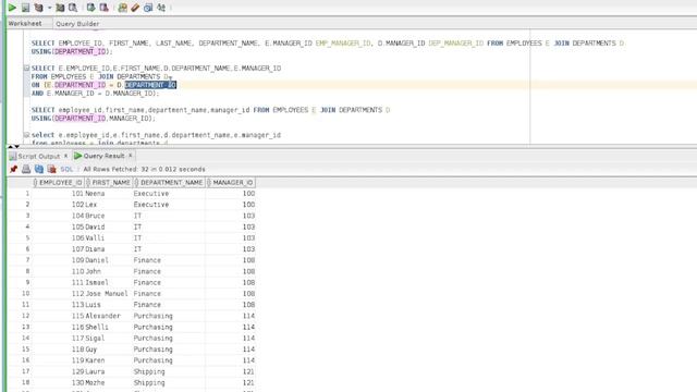 22 INNER JOIN & Join With ON Clause - Joins - Oracle SQL смотреть онлайн
