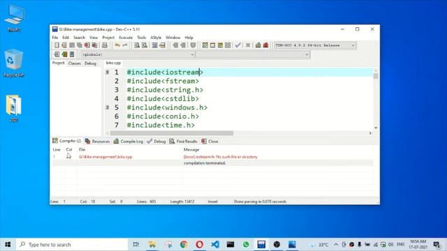 [Error] iostream.h: No such file or directory | compilation terminated | C++ | Aryadrj смотреть онлайн