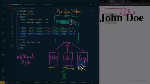 Master CSS in Darija Arabic #14 Use an External Style Sheet - Alternate Styles смотреть онлайн