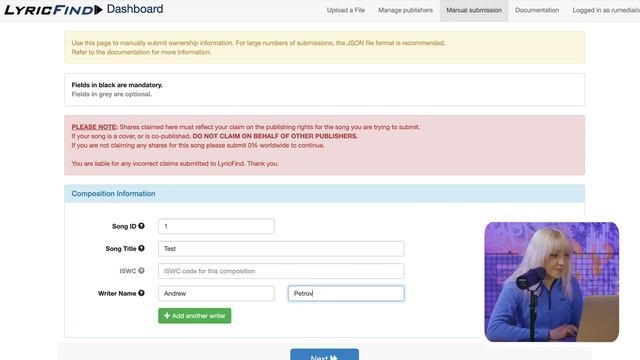 Как добавить текст песни в VK Музыку и на другие площадки смотреть онлайн