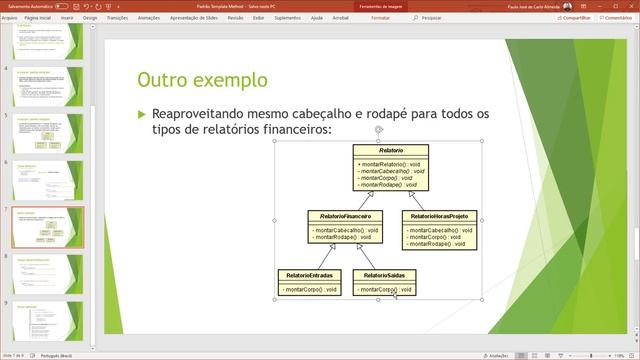 Aula Padrões de Projeto OOI Template Method смотреть онлайн