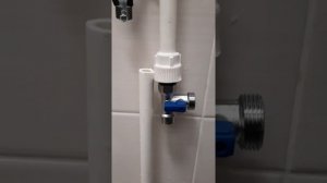 Врезка проходного крана в полипропиленовые трубы!!!Для  стиральной или посудомоечной машинки!!!!