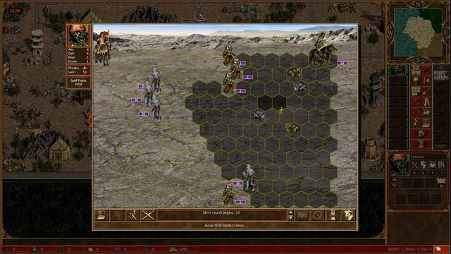Heroes 3 HOTA 1.5.4 - Churchyard - Tyraxor 112 [Day 2] (Stronghold) Tutorial смотреть онлайн