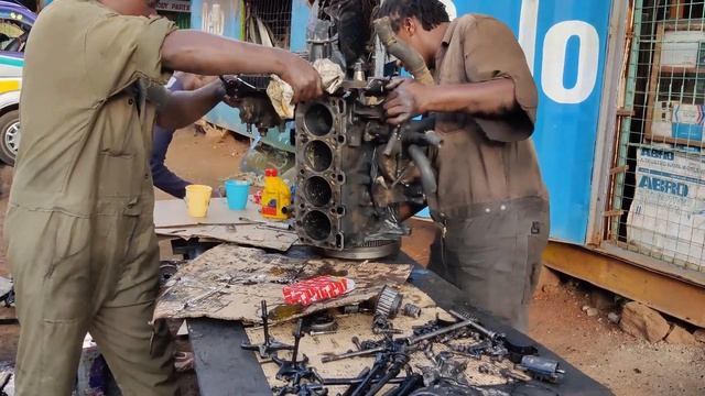 NISSAN RF8 COMPLETE REBUILD//OVERHAUL смотреть онлайн