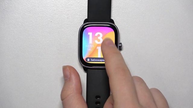 Amazfit GTS 4 Mini | Как заблокировать сенсор часов Amazfit GTS 4 Mini смотреть онлайн