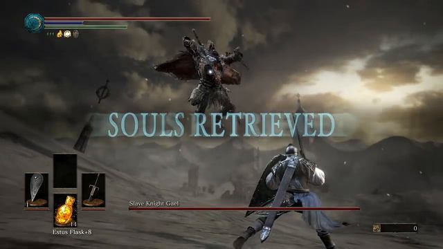 Let's Play Dark Souls 3: The Ringed City DLC Part 9 - Slave Knight Gael Boss Fight смотреть онлайн