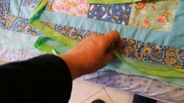 Одеяльце для новорожденного в технике пэчворк Patchwork.19 декабря 2020 г. смотреть онлайн