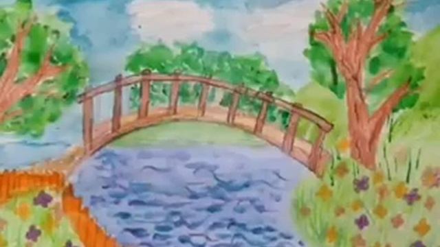 Выставка детского рисунка "Детские фантазии" СДК с. Горское смотреть онлайн