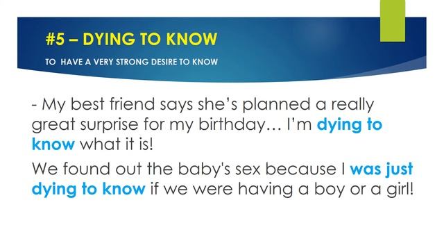 10 EXPRESSIONS WITH THE WORD KNOW