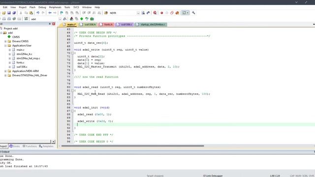 ADXL345 with STM32 || I2C || OLED || CubeMx || Keil || HAL library смотреть онлайн