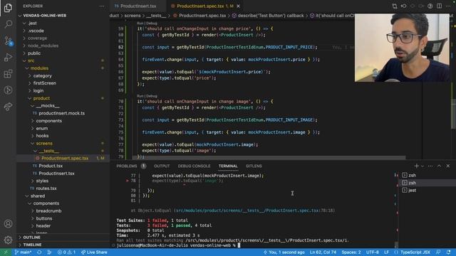#react [Aula 50] - Testar onChange no React Testing Library смотреть онлайн