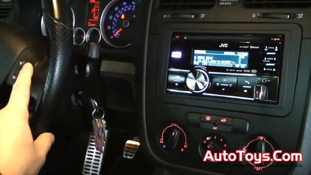 Volkswagen GTI JVC Radio Install KWR900BT, Dash Kit, RadioPro, Bluetooth, Ipod (Mk5 Mk6 Mk7) смотреть онлайн