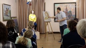 Мастер-класс от известного художника