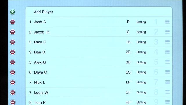 Creating new game and setting lineup - ESPN iScore Baseball Scorekeeper for iPad смотреть онлайн