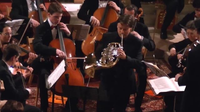 Haydn Horn concerto nr. 1 Third movement Alexander Perathoner смотреть онлайн