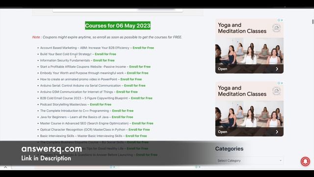 Udemy Courses for Free with Certificate смотреть онлайн