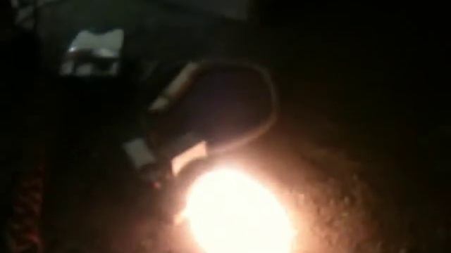 Hemmabyggd spilloljebrännare Test/ Home made waste oil burner смотреть онлайн