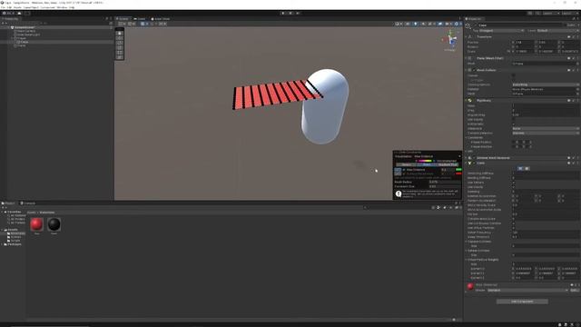Capa con el componente Cloth en Unity смотреть онлайн