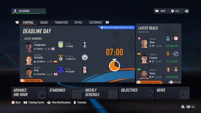 AFC RICHMOND MANAGER CAREER MODE FIFA 23! EPISODE 16 смотреть онлайн