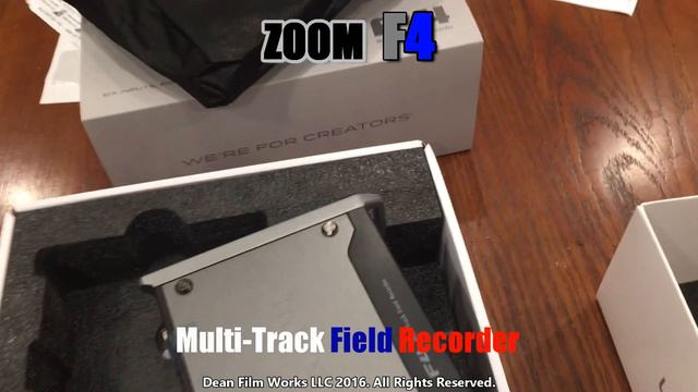 ZOOM F4 Multi Track Field Recorder